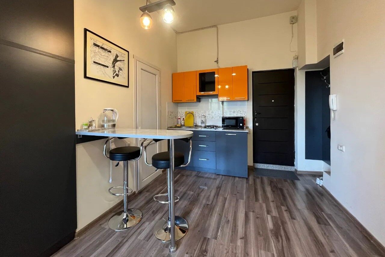 1-room apartment, Улица Закяна, 14